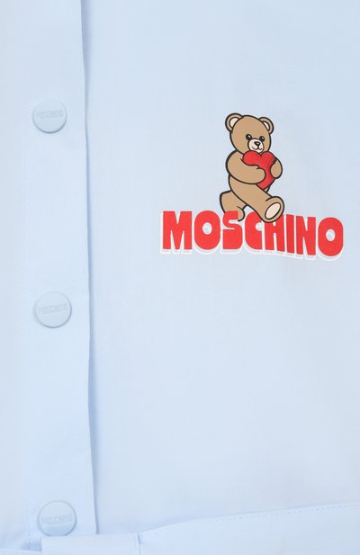 Хлопковое платье MOSCHINO, арт. HAV0E0/LLA10, фото 3
