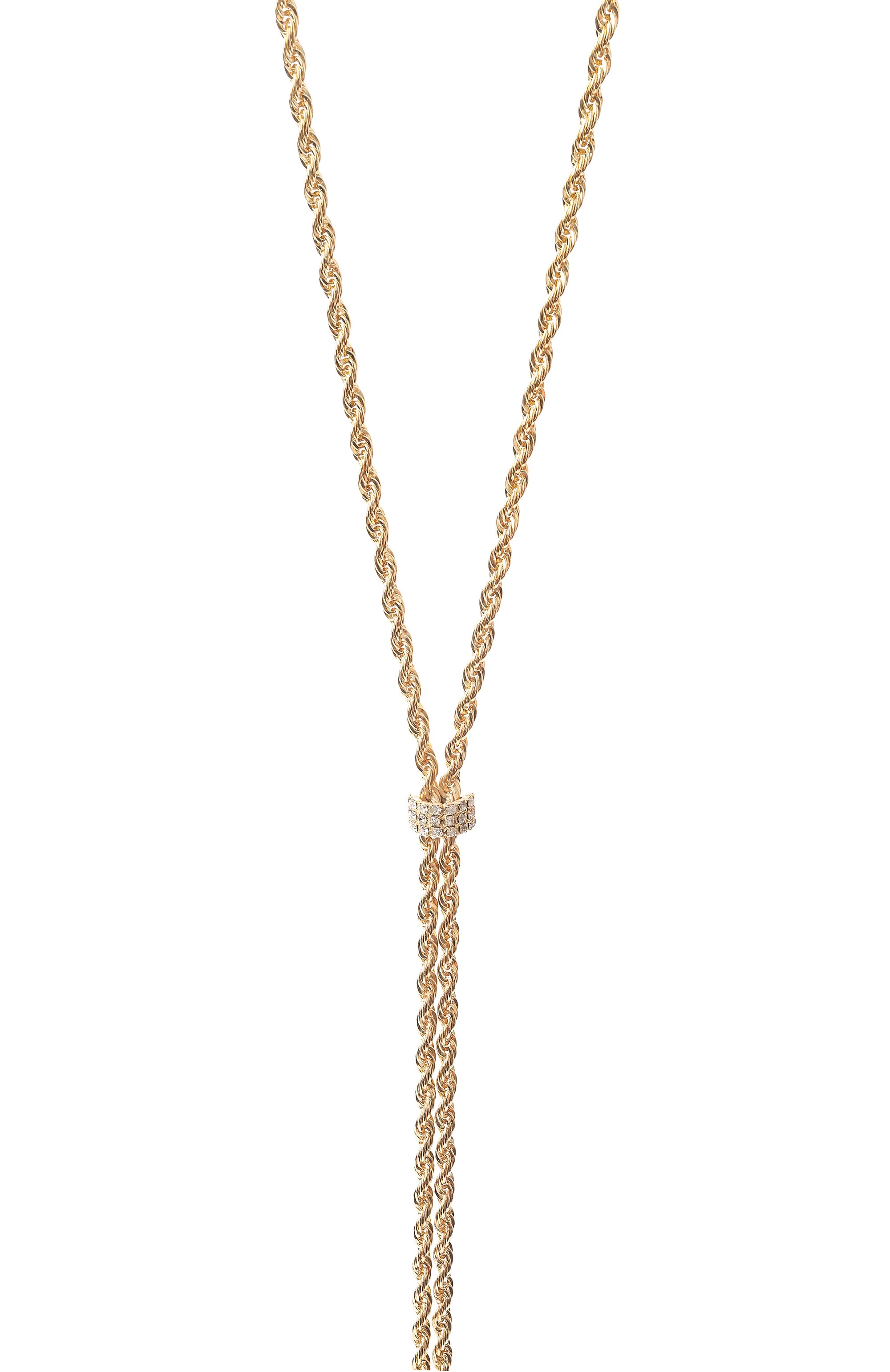 Колье CRYSTALLINE JEWELLERY золотого цвета по цене 24640 руб., арт. 584C, фото 3 Колье CRYSTALLINE JEWELLERY, арт. 584C, фото 3