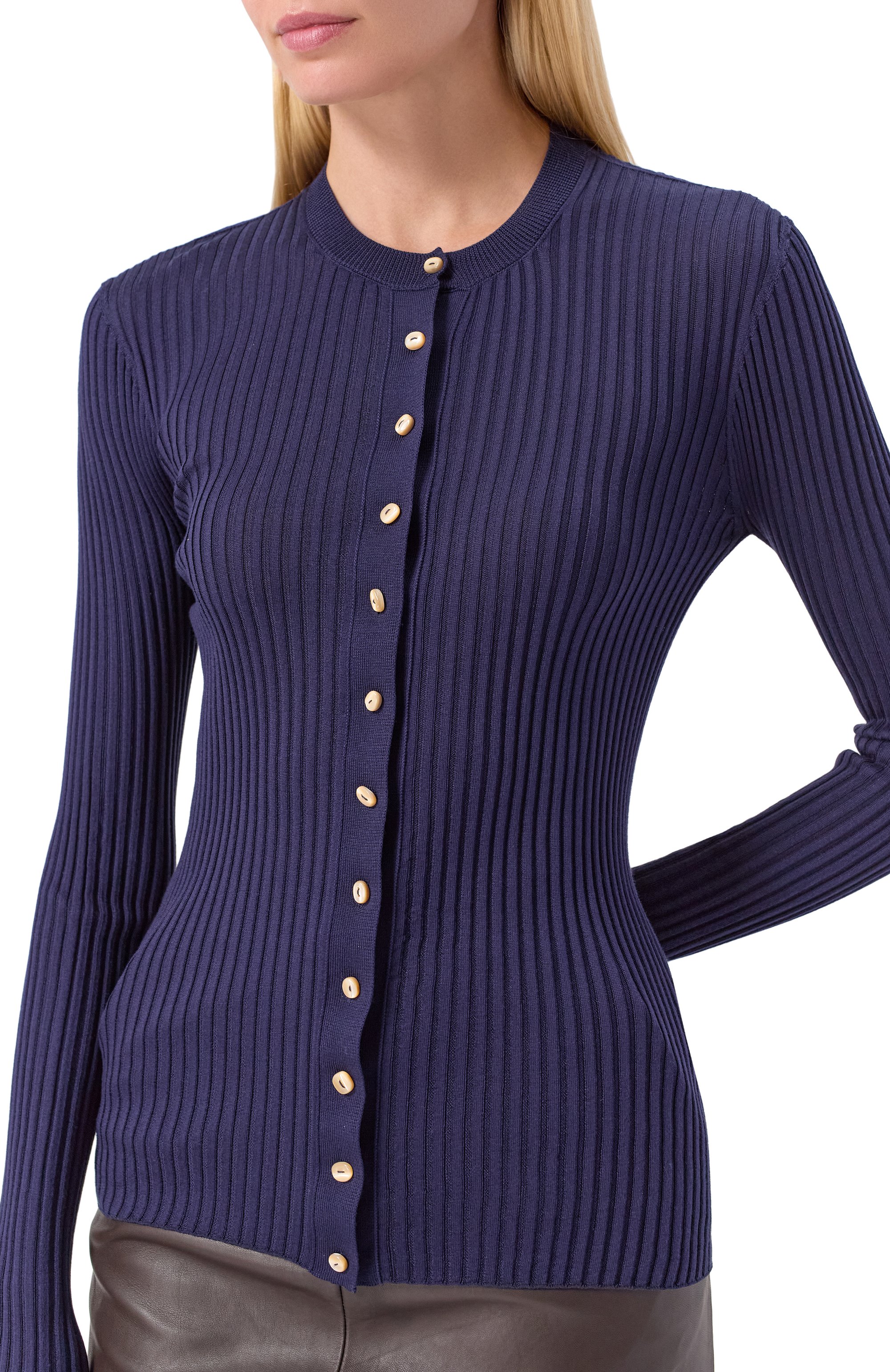 Шелковый кардиган JIL SANDER, арт. J04HP0006/J16137, фото 5