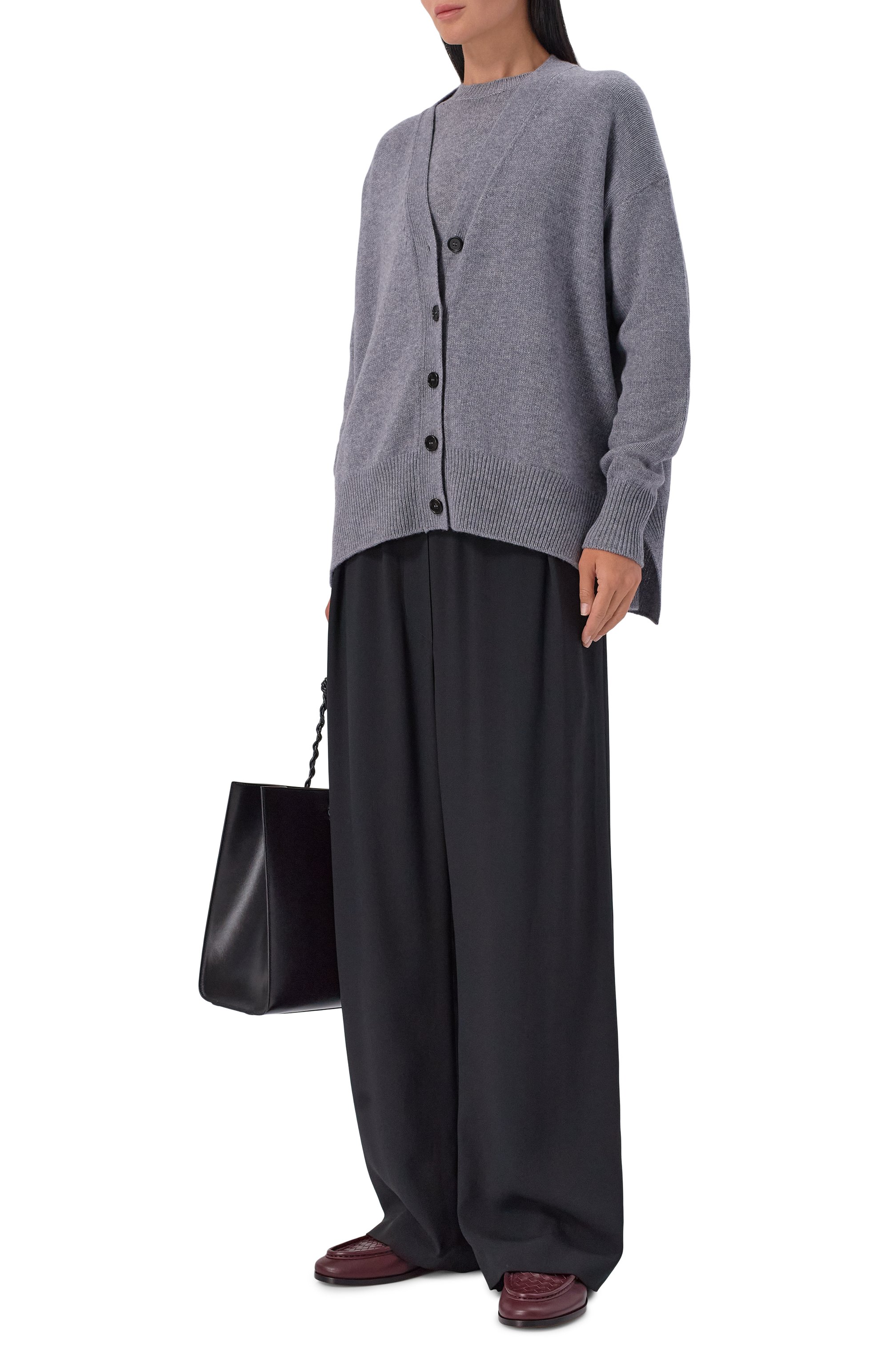 Брюки JIL SANDER черного цвета по цене 141500 руб., арт. J02KA0433/J76017, фото 2 Брюки JIL SANDER, арт. J02KA0433/J76017, фото 2