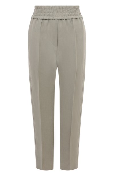 Женские брюки из вискозы и льна BRUNELLO CUCINELLI, арт. MH126B1071