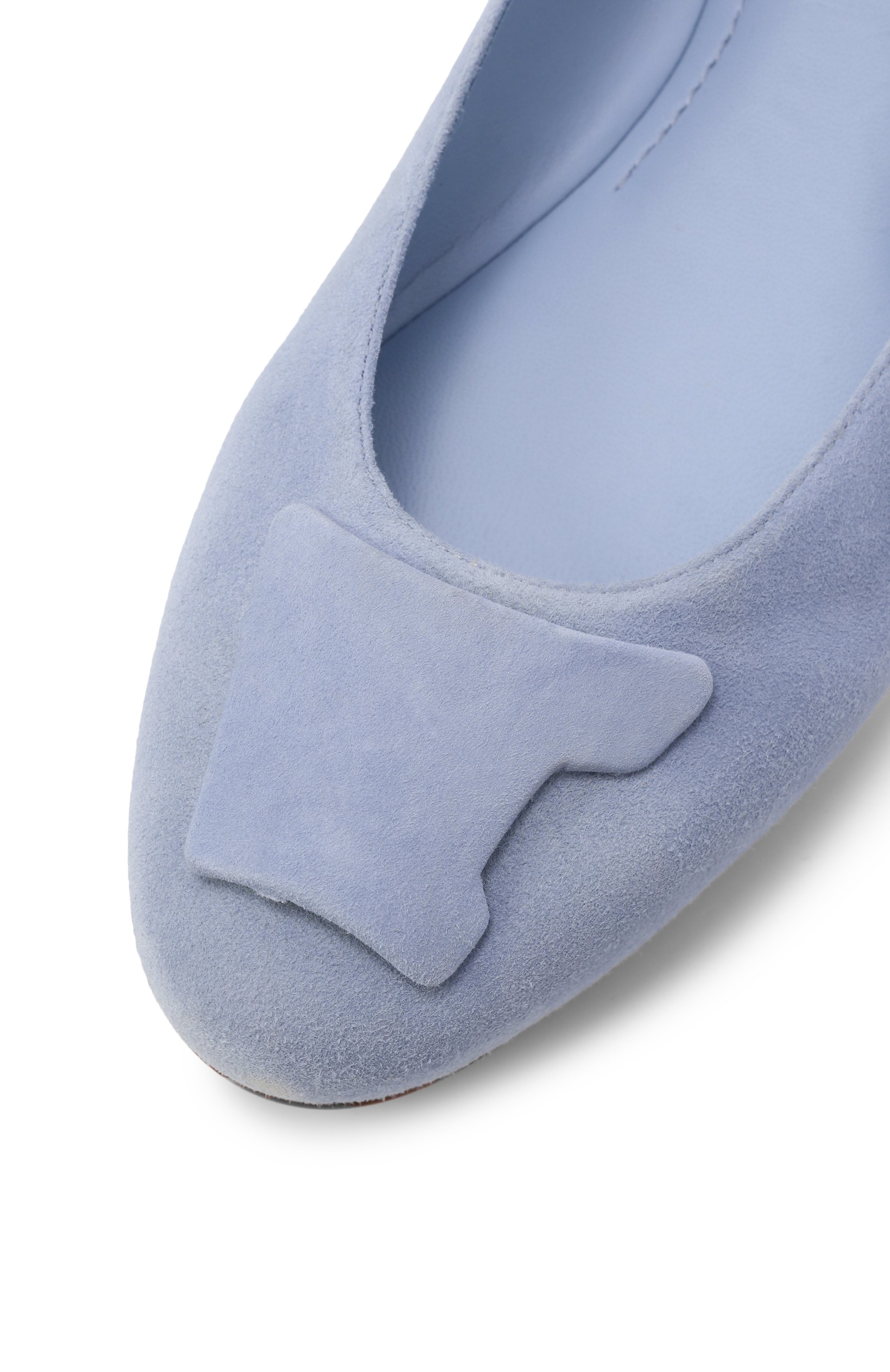 Замшевые балетки SANTONI, арт. WAAG71441KA1TMGD, фото 7