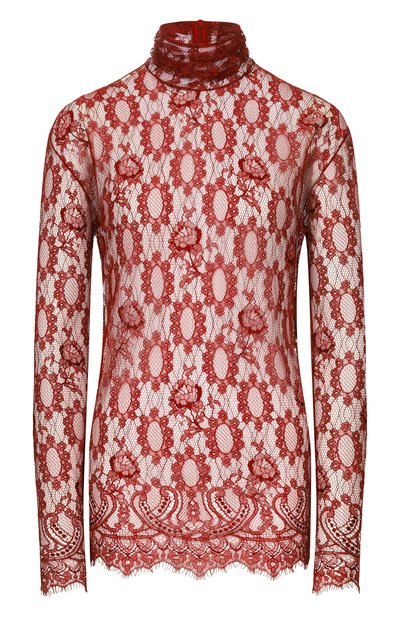 Женский топ из вискозы и хл опка DOLCE & GABBANA, арт. F7BV7T/ILMDL