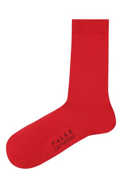 Носки из шерсти и хлопка FALKE красного цвета по цене 2940 руб., арт. 47488, фото 1 Носки из шерсти и хлопка FALKE, арт. 47488, фото 1