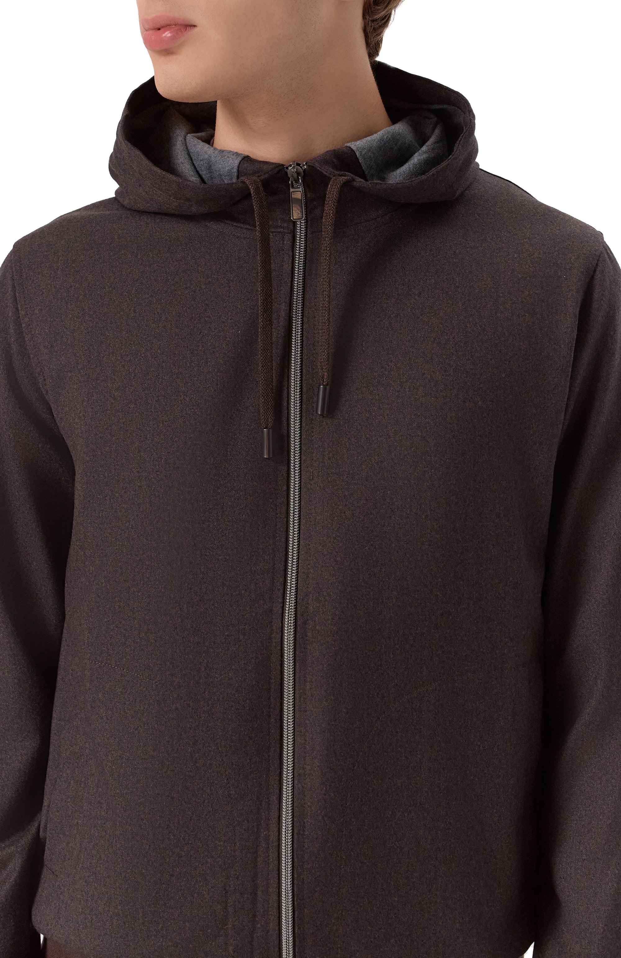 Шерстяная толстовка CAPOBIANCO, арт. 19M406.FL00., фото 5