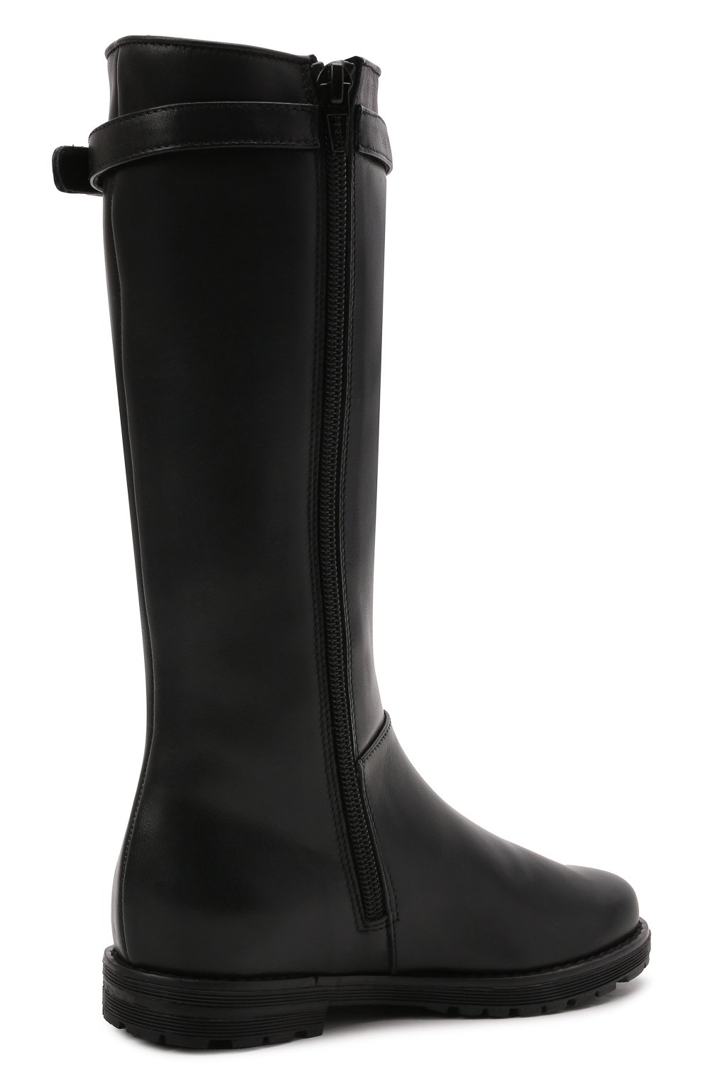 Кожаные сапоги IL GUFO черного цвета по цене 34200 руб., арт. G500/VITELL0 NAPPAC0L0RS/35-42, фото 3 Кожаные сапоги IL GUFO, арт. G500/VITELL0 NAPPAC0L0RS/35-42, фото 3