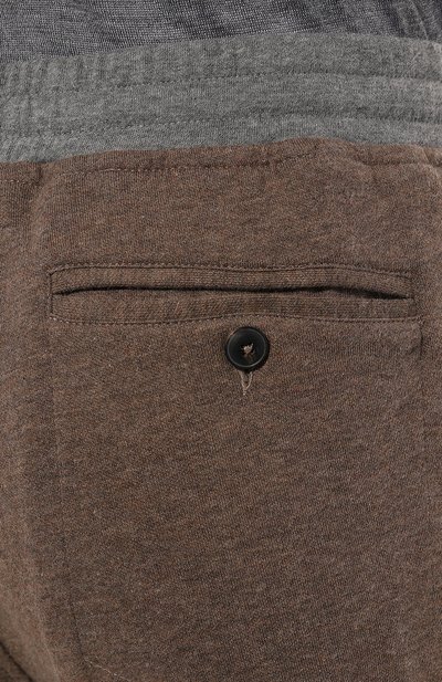 Брюки из хлопка и кашемира CAPOBIANCO, арт. 15M706.LB00., фото 5