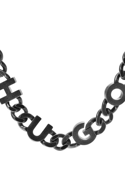 Цепь HUGO серебряного цвета по цене 11800 руб., арт. 50511018, фото 3 Цепь HUGO, арт. 50511018, фото 3