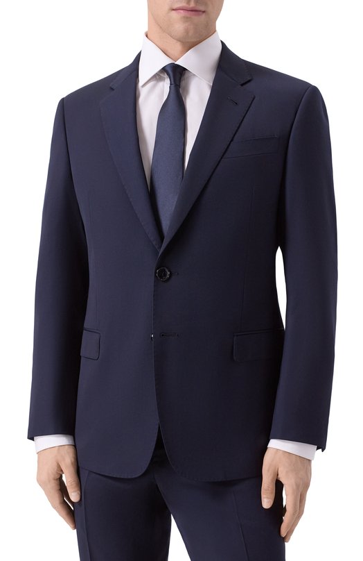 Шерстяной костюм Giorgio Armani GM000007/TE10047 Синий  GM000007/TE10047 Фото 2