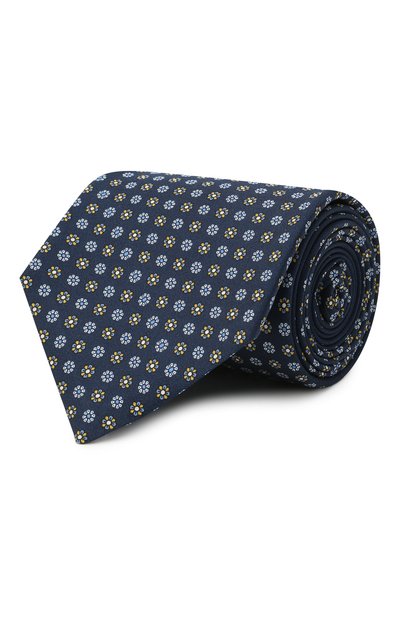 Мужской шелковый галстук KITON, арт. UCRVKAC03G0502001/MTM/0019836