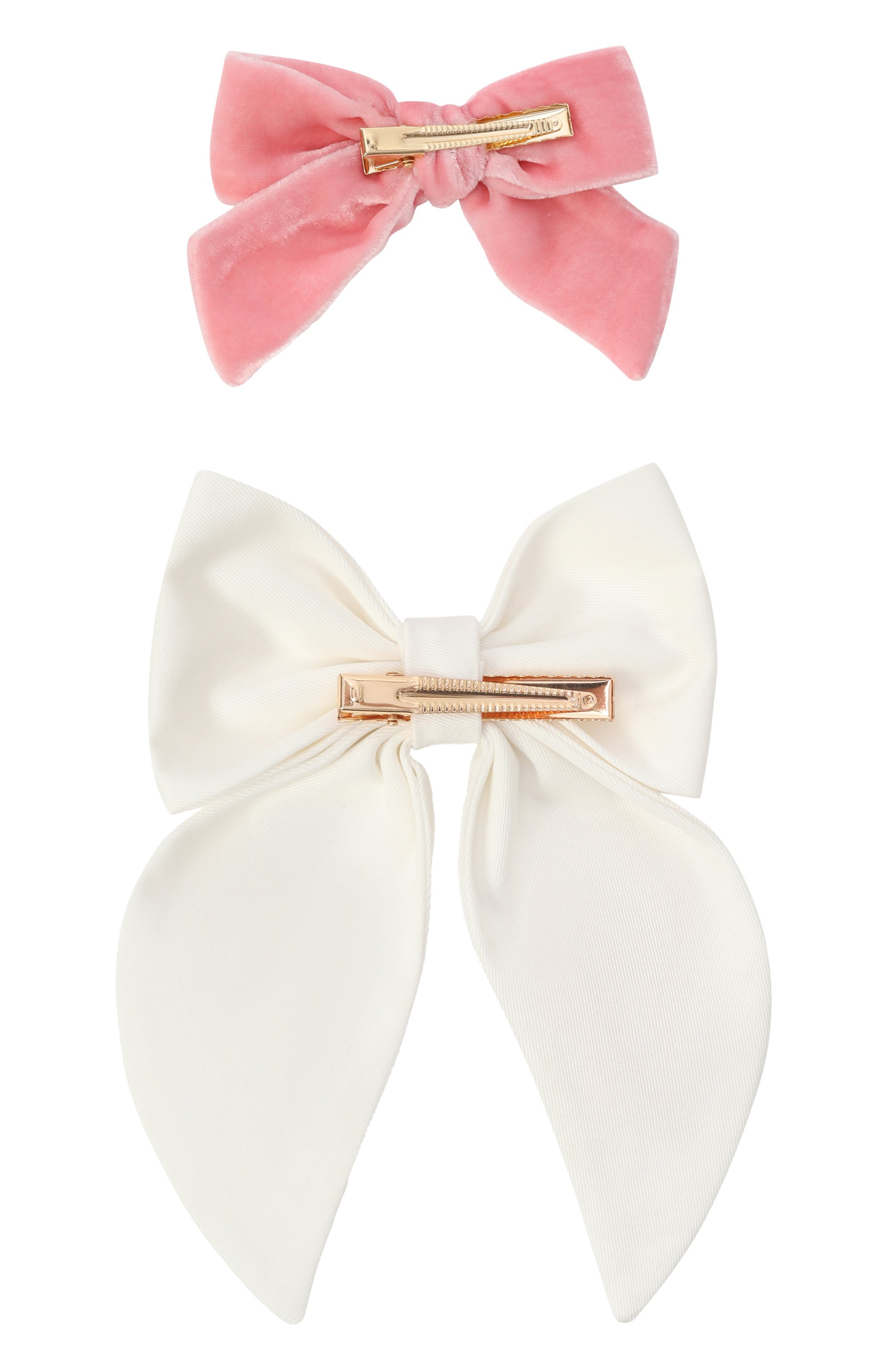 Комплект из двух бантов PINK.OLIVKA разноцветного цвета по цене 11800 руб., арт. PO-70180, фото 2 Комплект из двух бантов PINK.OLIVKA, арт. PO-70180, фото 2