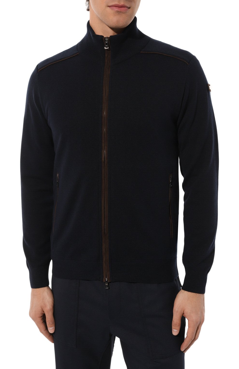 Кардиган из шерсти и вис козы PAUL&SHARK, арт. 13311204, фото 3