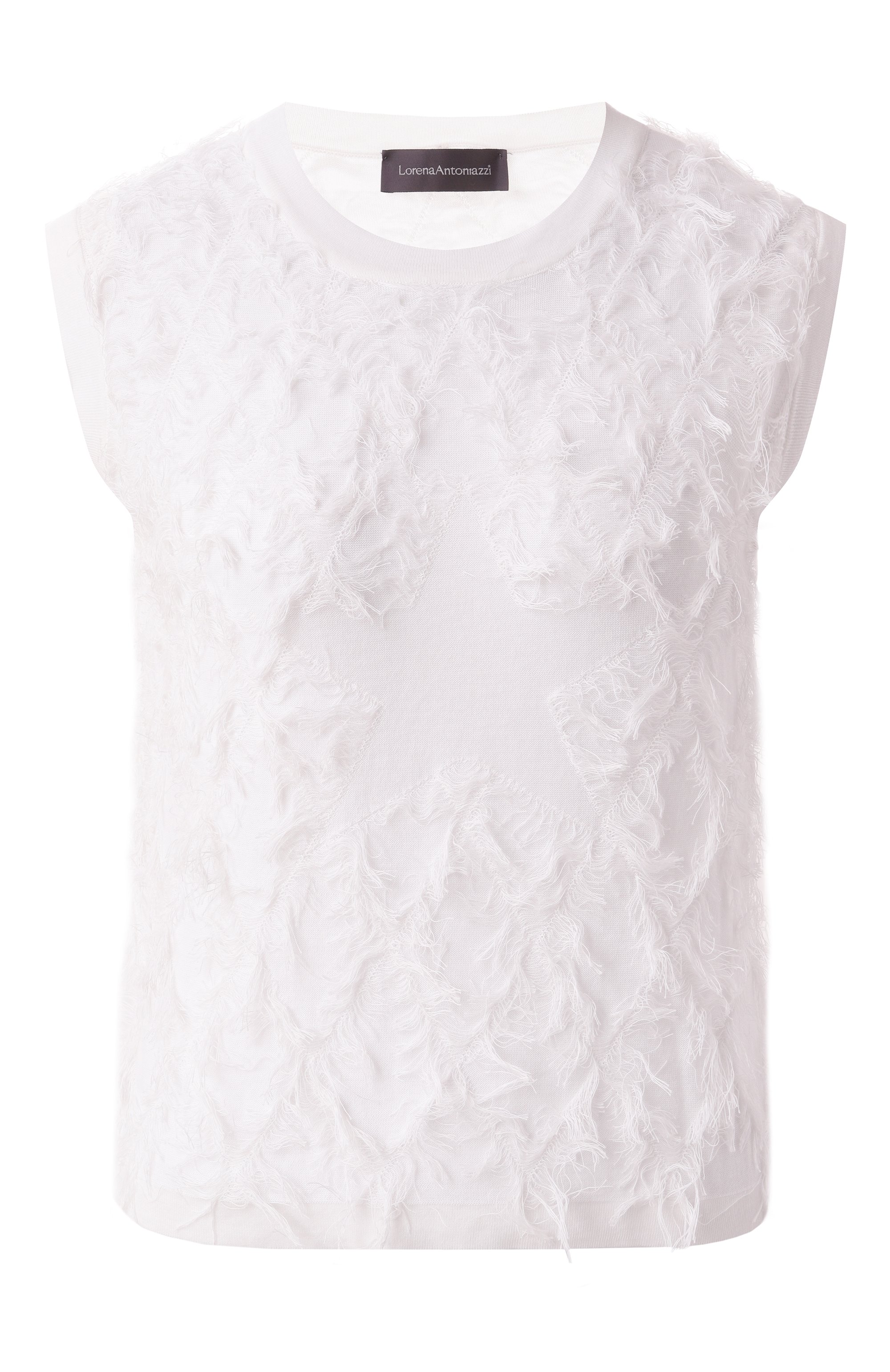 Хлопковый топ LORENA ANTONIAZZI, арт. P25130TM24A/1329, фото 1