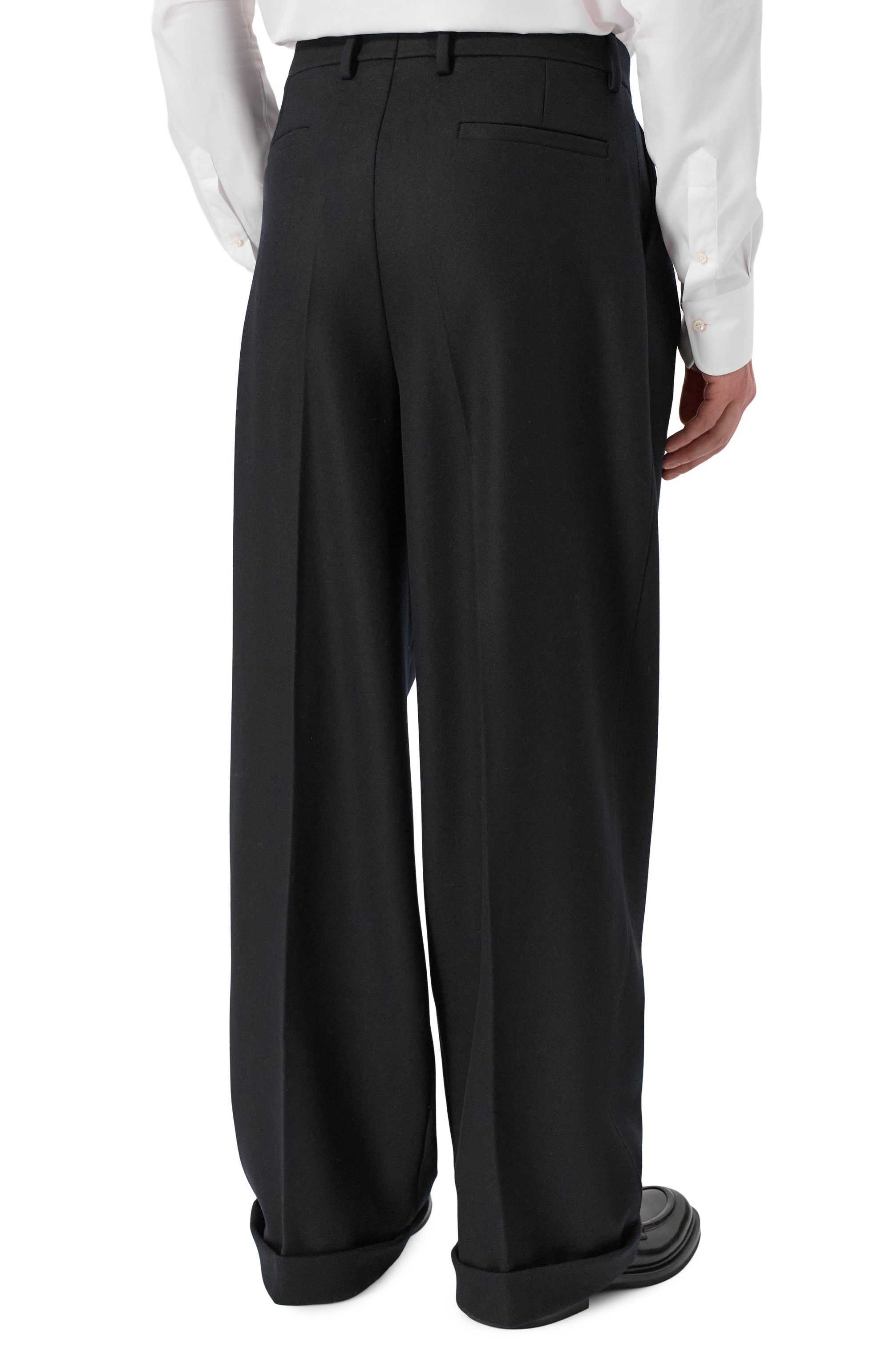 Шерстяные брюки DOLCE & GABBANA, арт. GP168T/HU2A8, фото 4