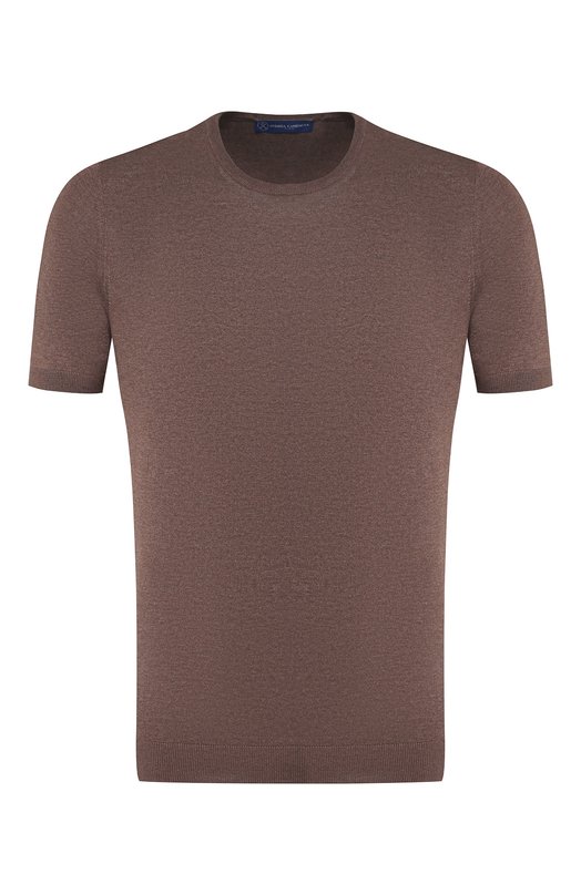 Шелковый джемпер Gran Sasso 43112/23503 Коричневый 43112/23503