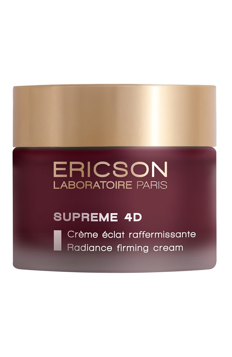 Укрепляющий крем radiance firming cream (50ml) ERICSON LABORATOIRE бесцветного цвета, арт. 3700358310819 | Фото 1 (Нос: Не проставлено; Региональные ограничения белый список (Axapta Mercury): Не проставлено; Тип продукта: Кремы; Косметика кросс-кт: Антивозрастной уход; Назначение: Для лица)