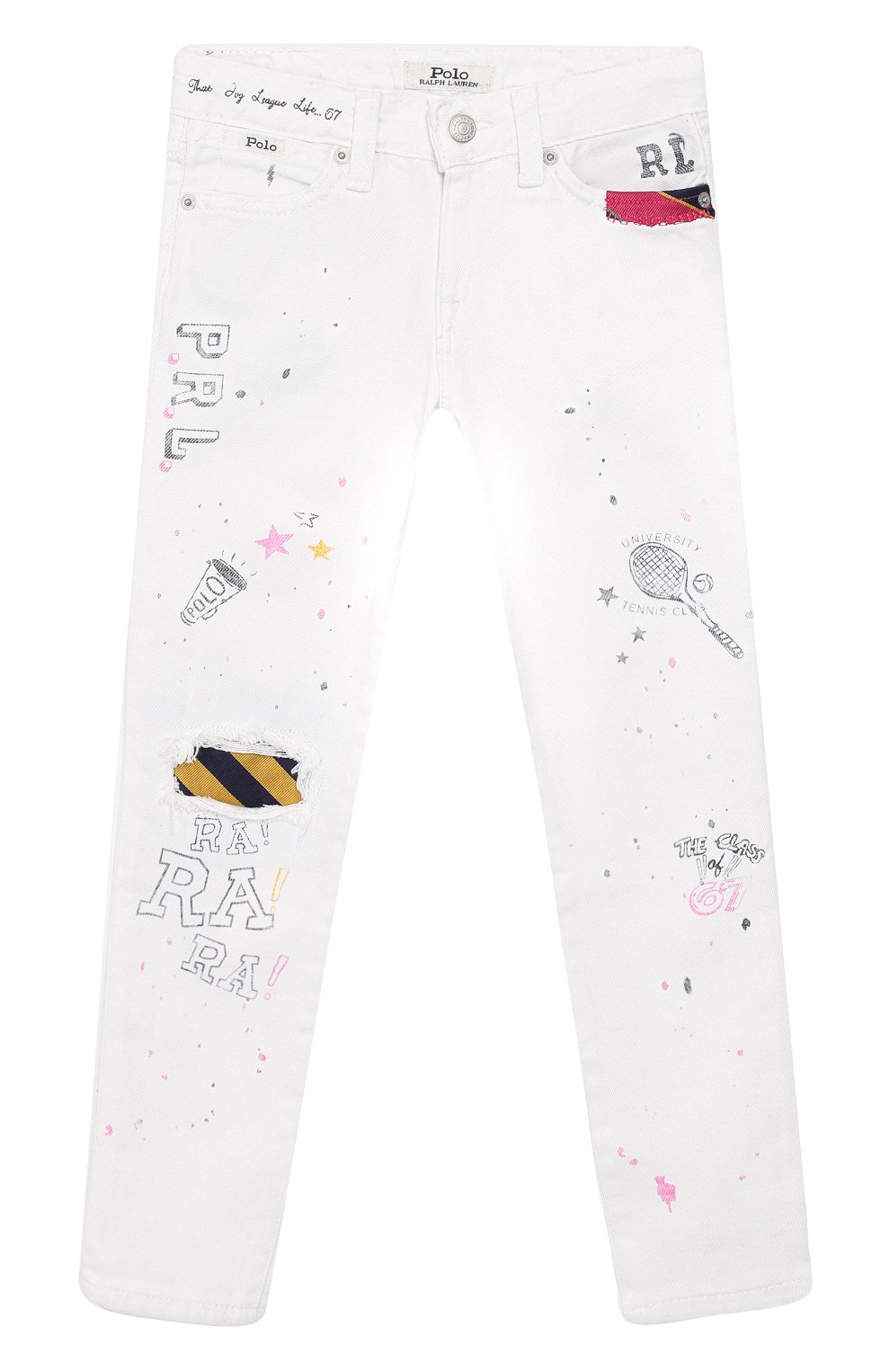 Джинсы с потертостями POLO RALPH LAUREN, арт. 312735342, фото 1