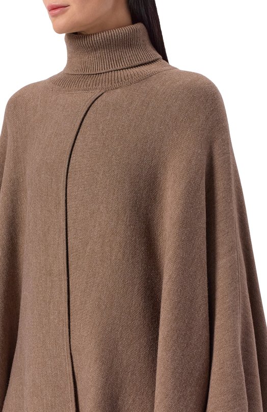 Пончо BOSS 50551146 Коричневый  50551146 Фото 5