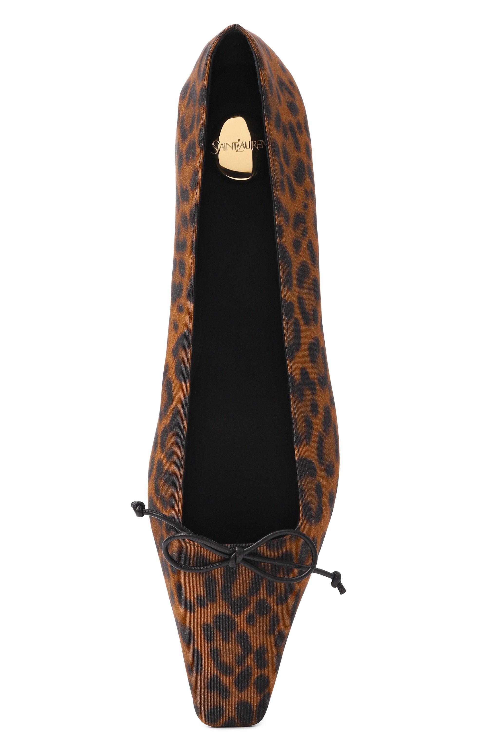 Текстильные балетки poppy SAINT LAURENT, арт. 818799/AAEHY, фото 6