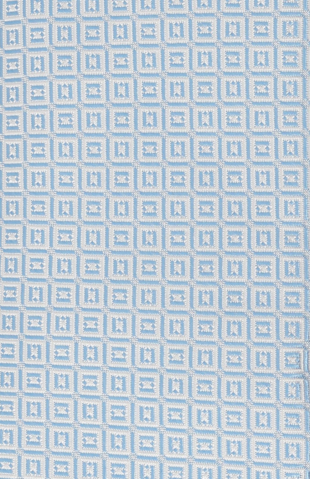 Шелковый галстук KITON голубого цвета по цене 28050 руб., арт. UCRVKLC01I10, фото 4 Шелковый галстук KITON, арт. UCRVKLC01I10, фото 4