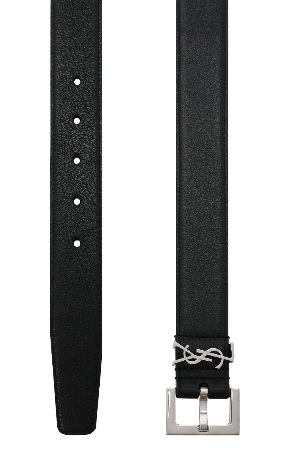 Кожаный ремень monogram SAINT LAURENT, арт. 634437/B000E, фото 3