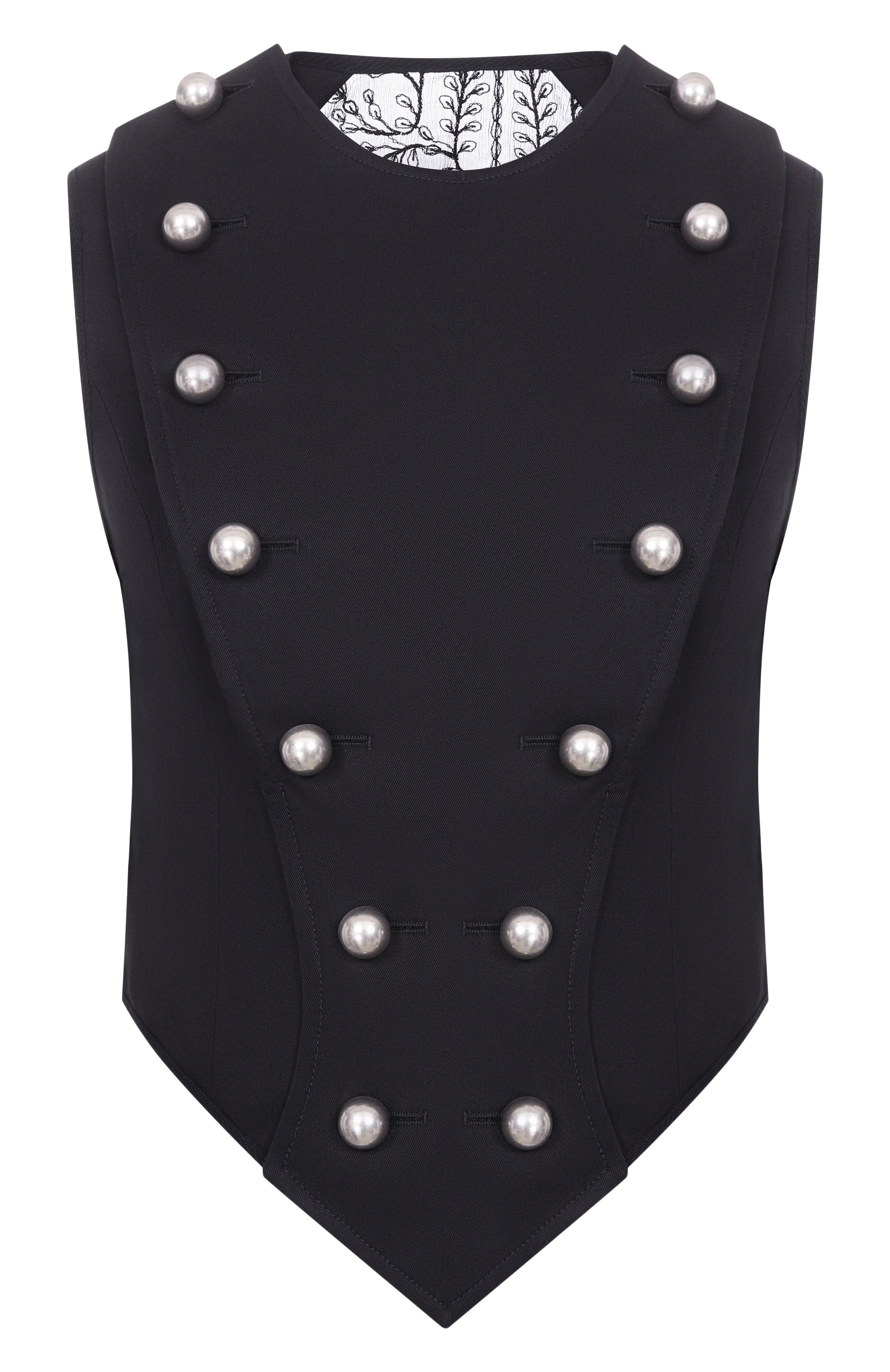 Хлопковый жилет ANN DEMEULEMEESTER, арт. B0014201/FA709, фото 1