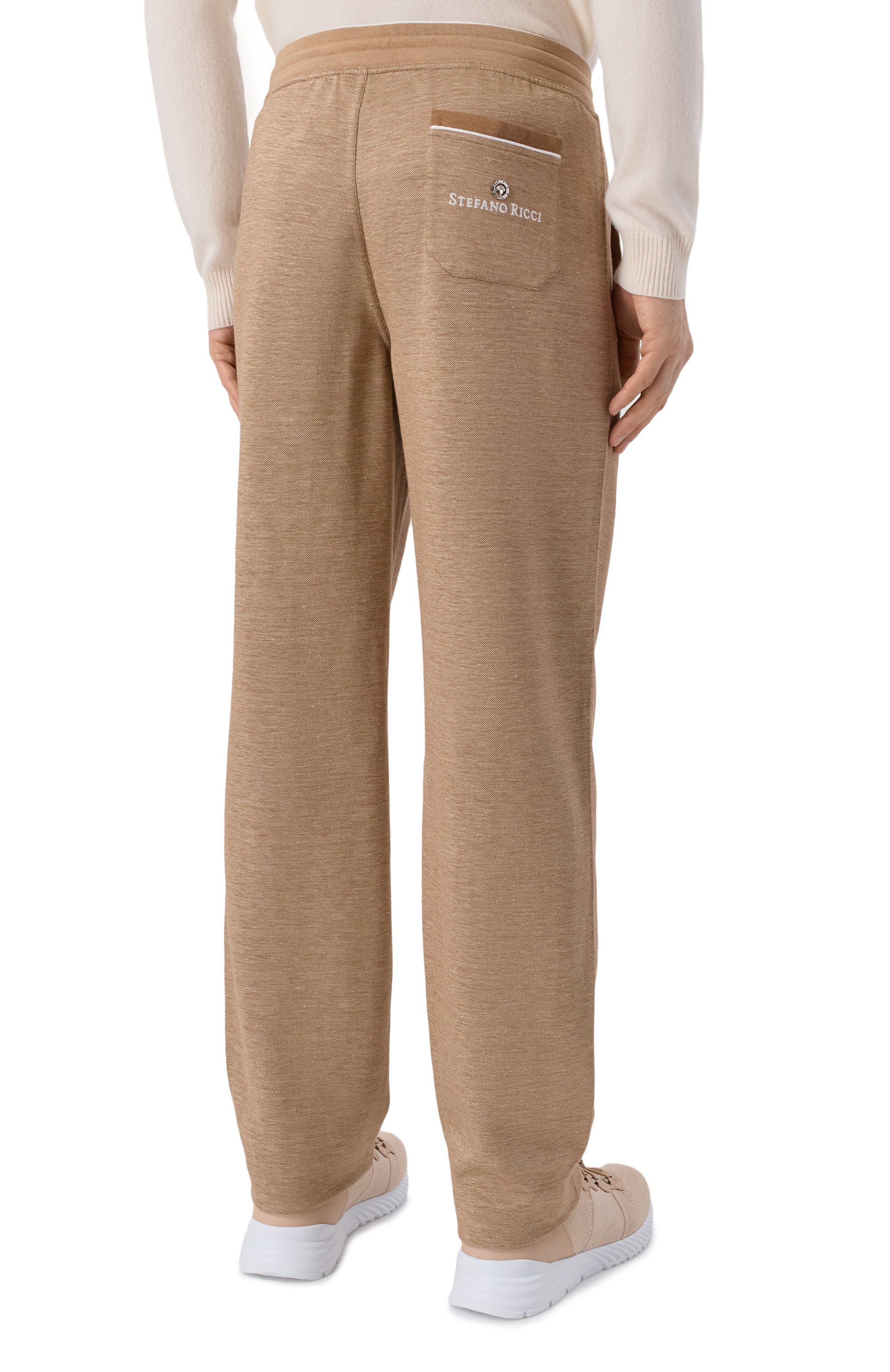 Брюки из шелка и льна STEFANO RICCI, арт. K919052P3D/T26103, фото 4