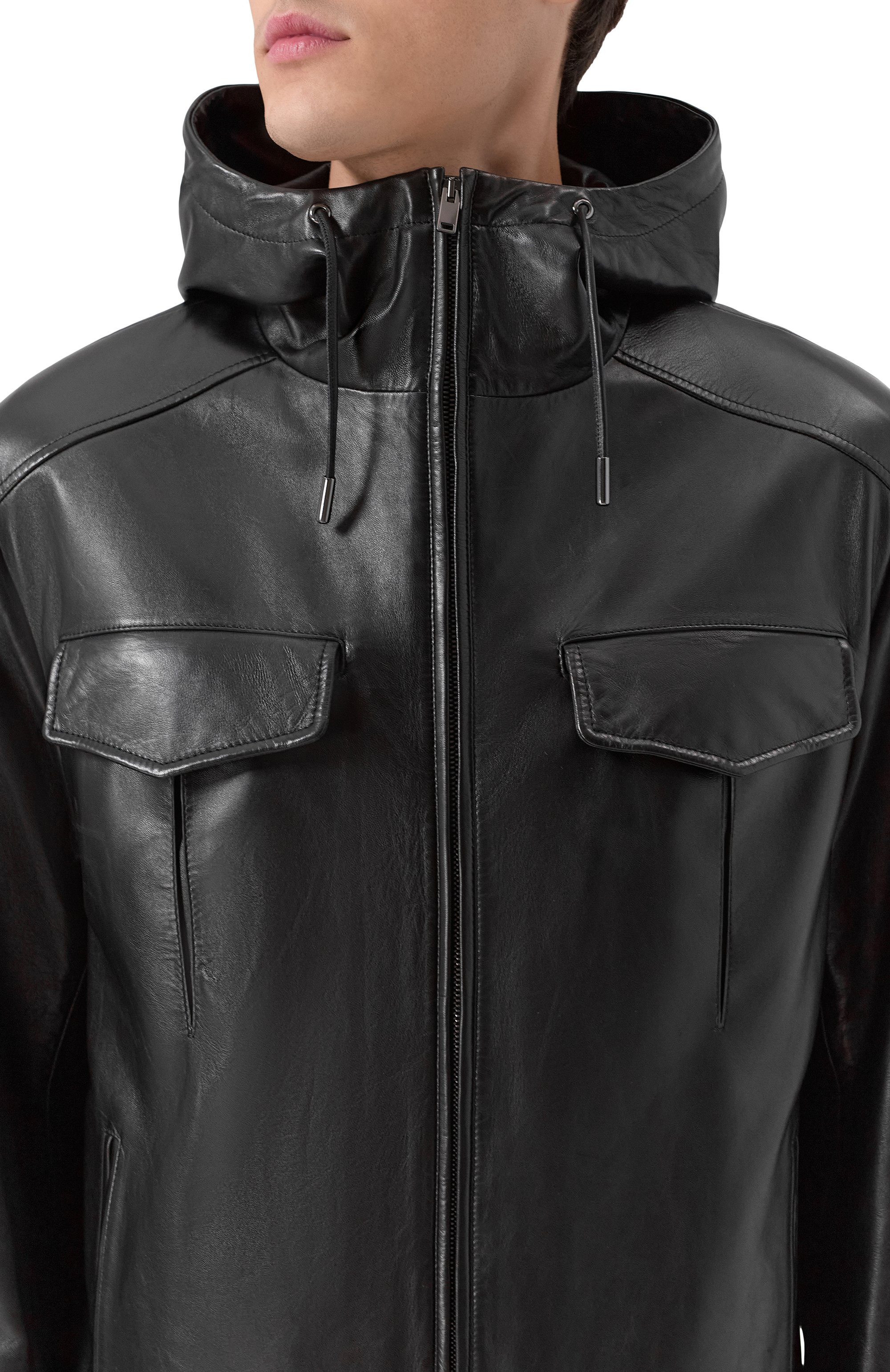 Кожаная куртка MVST, арт. M25.1PM.0003/PL0NGE, фото 5