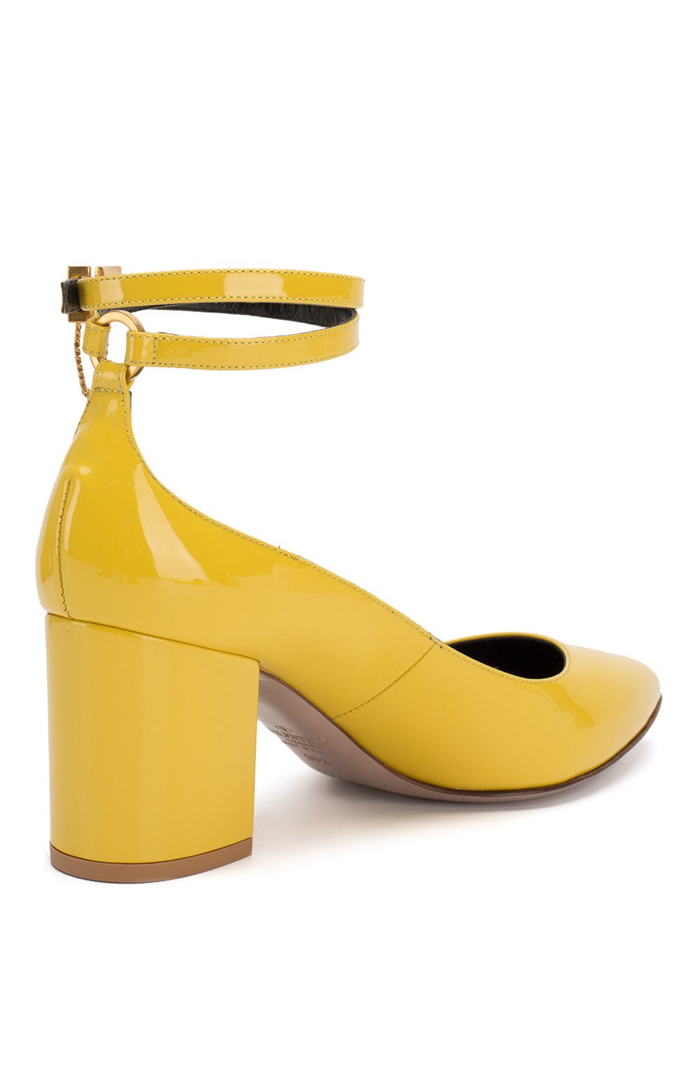 Кожаные туфли tiny chain VALENTINO, арт. SW0S0S39/VNE, фото 4