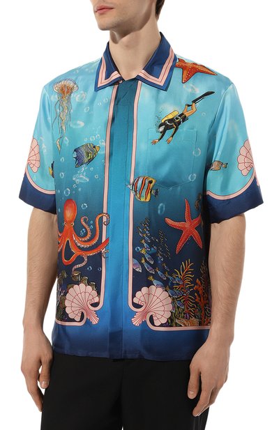 Шелковая сорочка CASABLANCA, арт. MS23-SH-003-07, фото 3