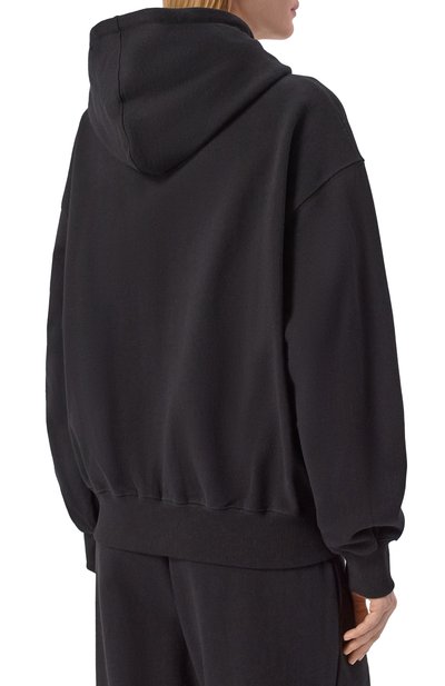 Хлопковая толстовка AECA WHITE, арт. AWCMFWBDTSZSO001C0.BLACK (XL), фото 4