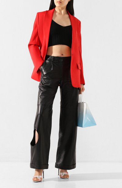 Жакет из смеси хлопка и вискозы OFF-WHITE, арт. 0WEF032S20FAB0022508, фото 2