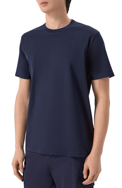 Хлопковая футболка PAUL&SHARK, арт. 26411011_001, фото 3