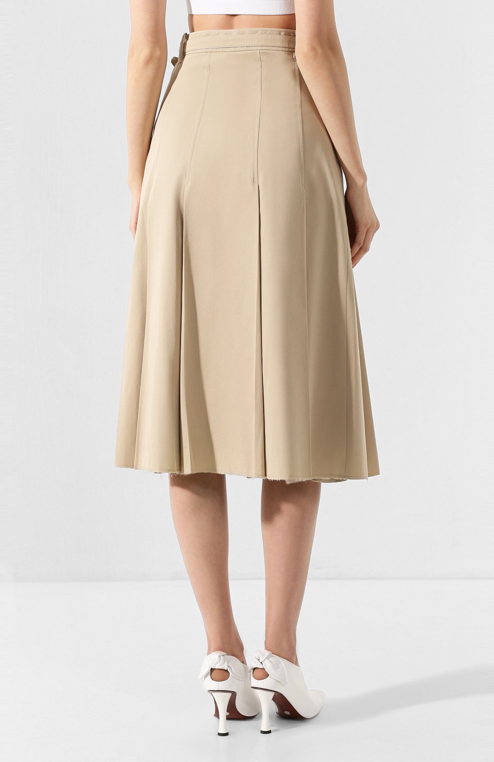 Хлопковая юбка GABRIELA HEARST, арт. 320308A T020, фото 4