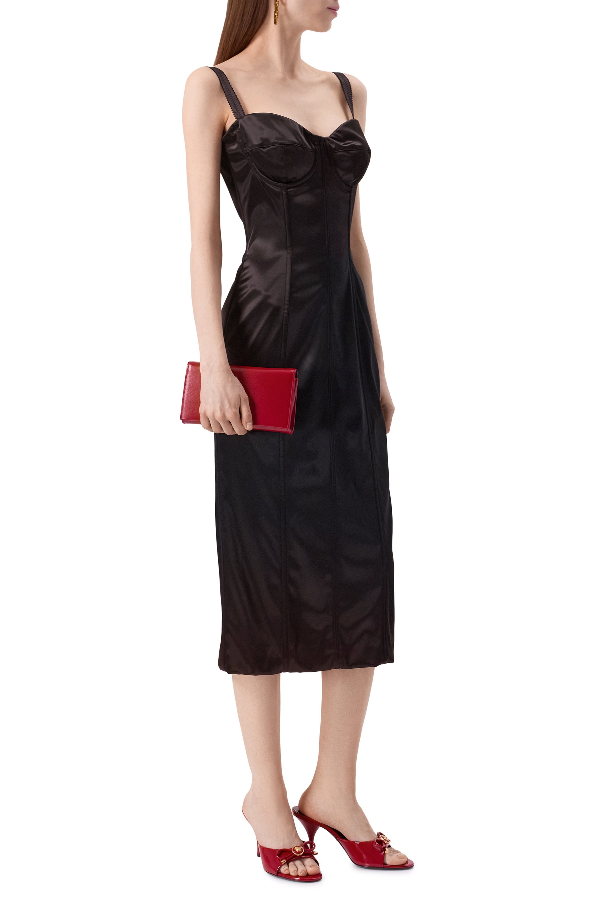 Лакированные мюли opera bow 85 VERSACE, арт. 1018239/D2VE, фото 2