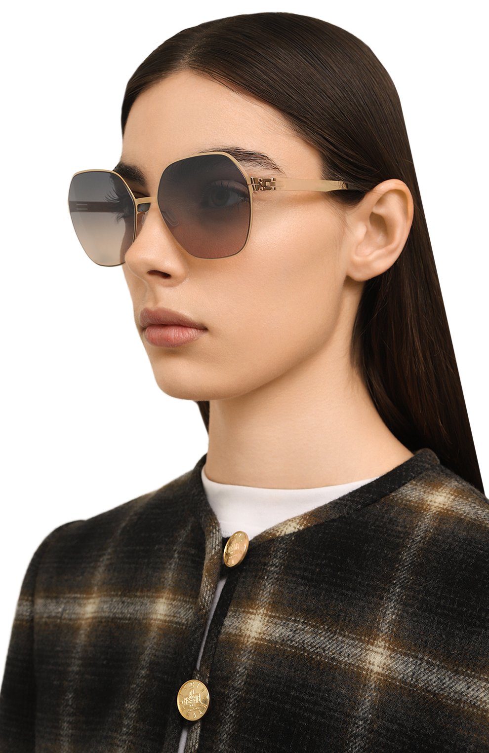 Солнцезащитные очки IC! BERLIN, арт. IB-JACY C R0SE-G0LD WARM GREY 0CEAN FADE D0NNERSTA, фото 2