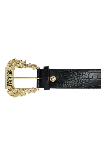Кожаный ремень VERSACE JEANS COUTURE, арт. 74VA6F02/ZS578, фото 4
