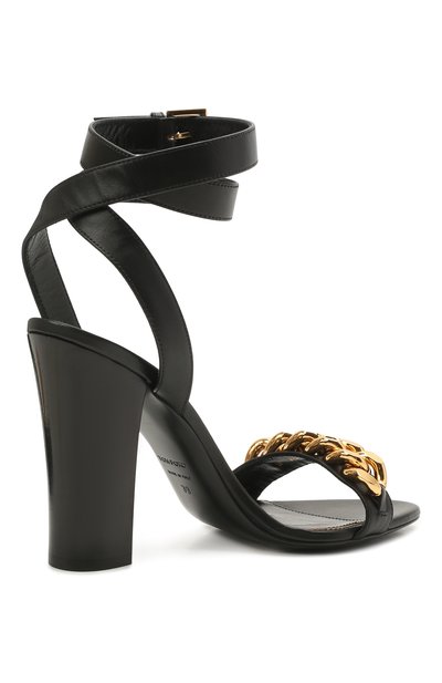Комбинированные босоножки chain TOM FORD, арт. W2910T-LCL153, фото 4