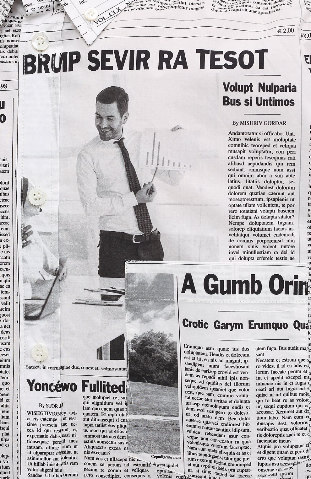 Хлопковая рубашка BALENCIAGA, арт. 642302/TJLJ2, фото 5