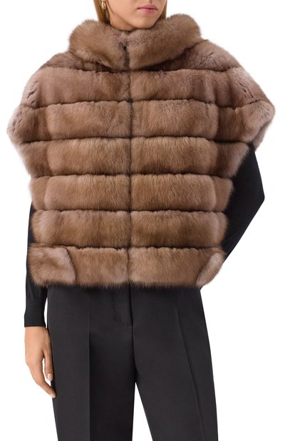 Двусторонний жилет из соболя VICTORIA KUSENKOVA, арт. 823604087688, фото 3