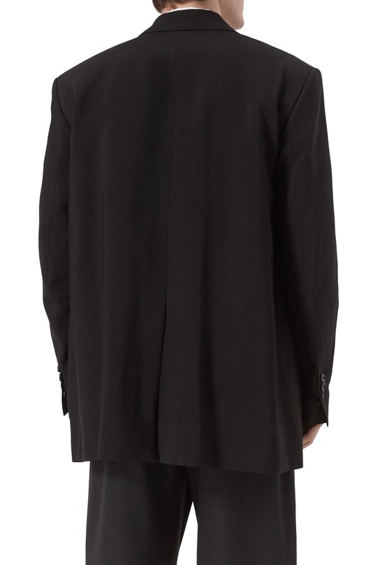 Пиджак из вискозы Ann Demeulemeester B0012470/FA558 Чёрный  B0012470/FA558 Фото 6