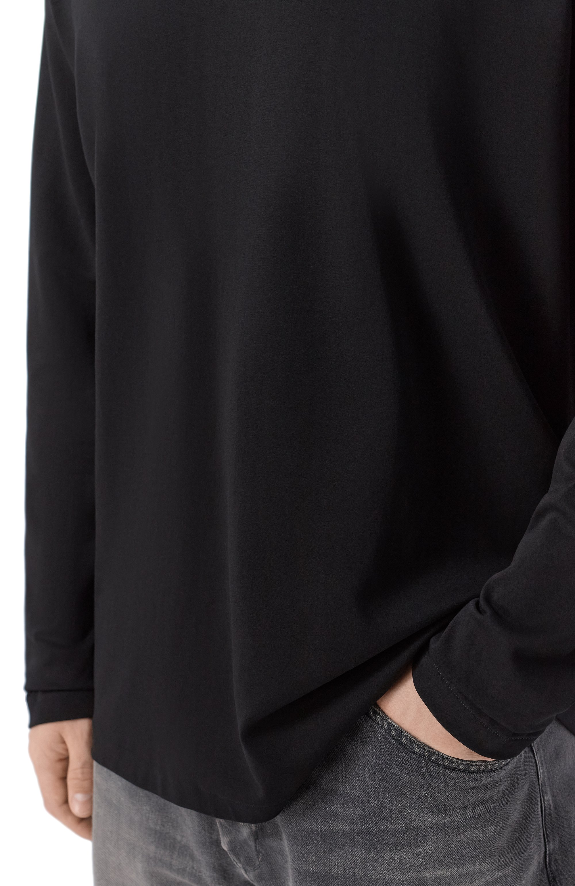 Хлопковый лонгслив ATTACHMENT, арт. AJ61-047, фото 5