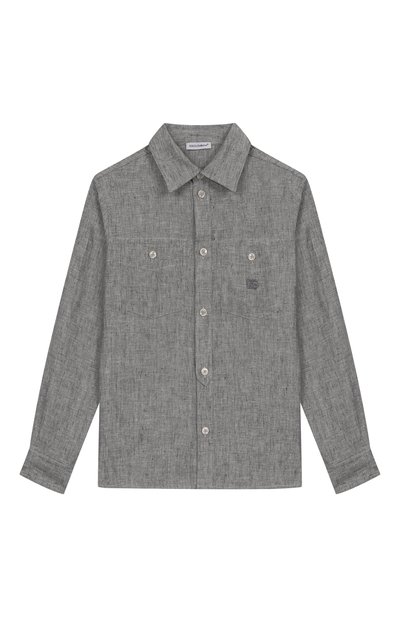 Льняная рубашка DOLCE & GABBANA, арт. L44S43/FU4MF/8-12+