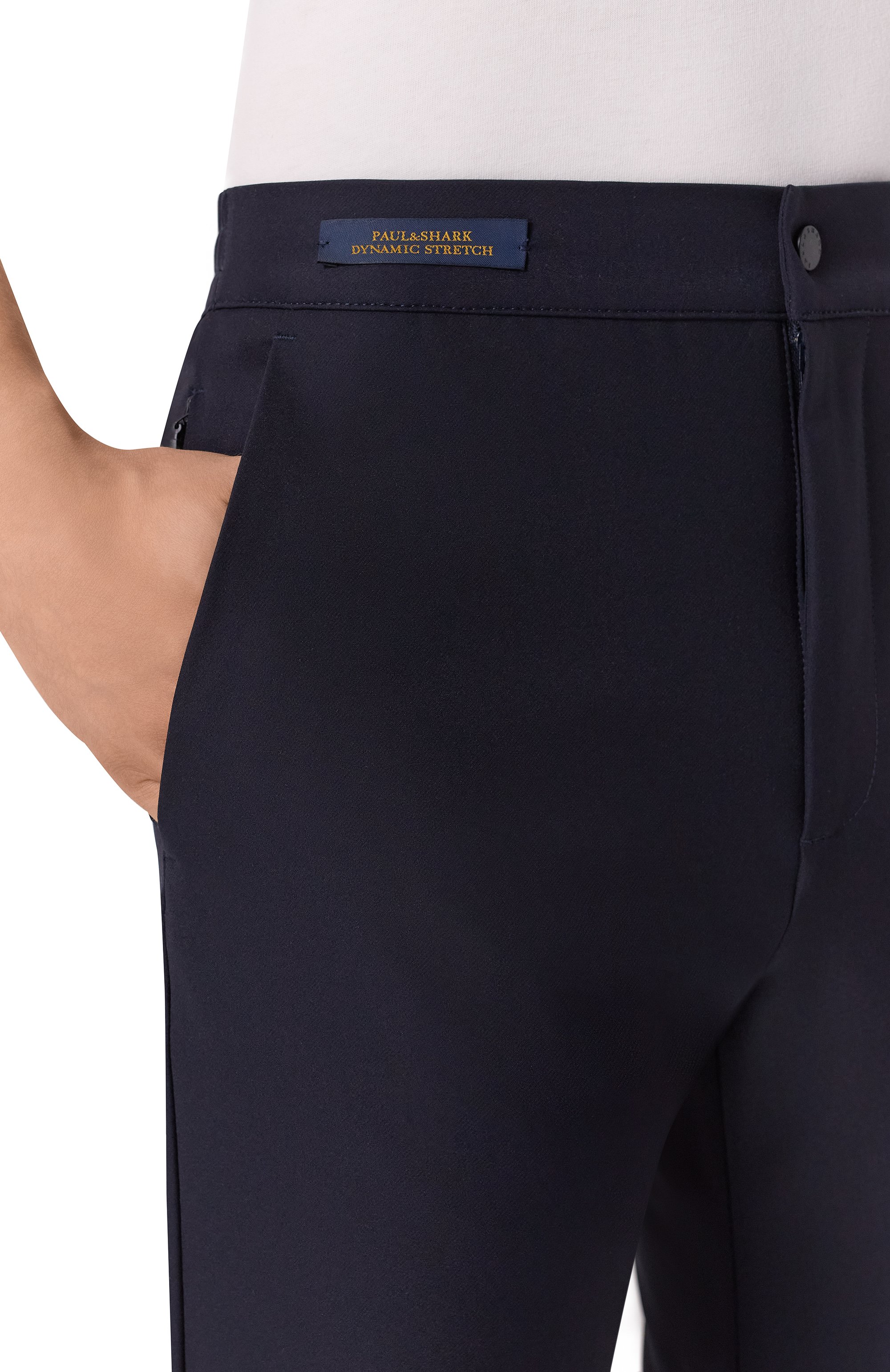 Брюки PAUL&SHARK темно-синего цвета по цене 41400 руб., арт. 15314091, фото 5 Брюки PAUL&SHARK, арт. 15314091, фото 5