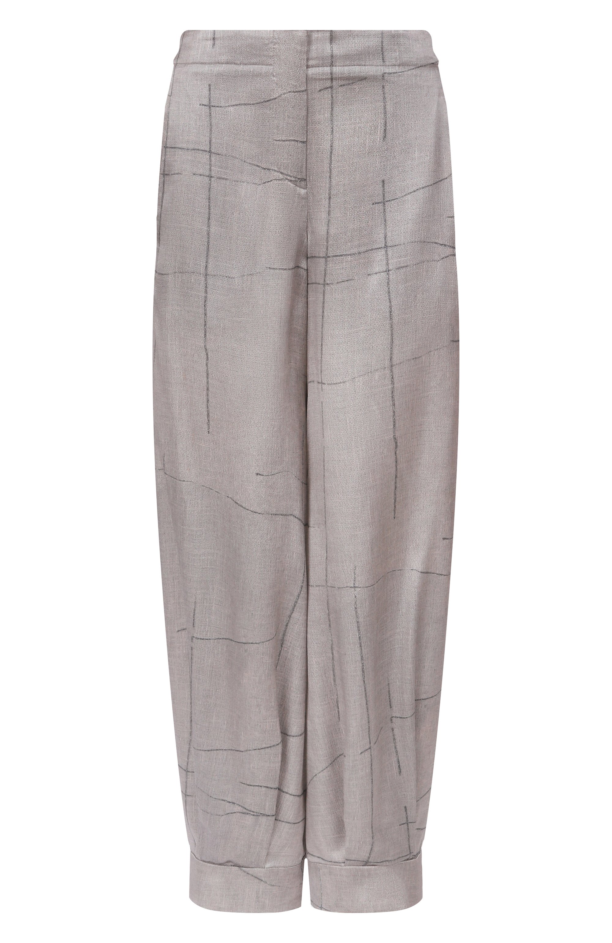 Шелковые брюки GIORGIO ARMANI, арт. GW000642/TE13743, фото 1