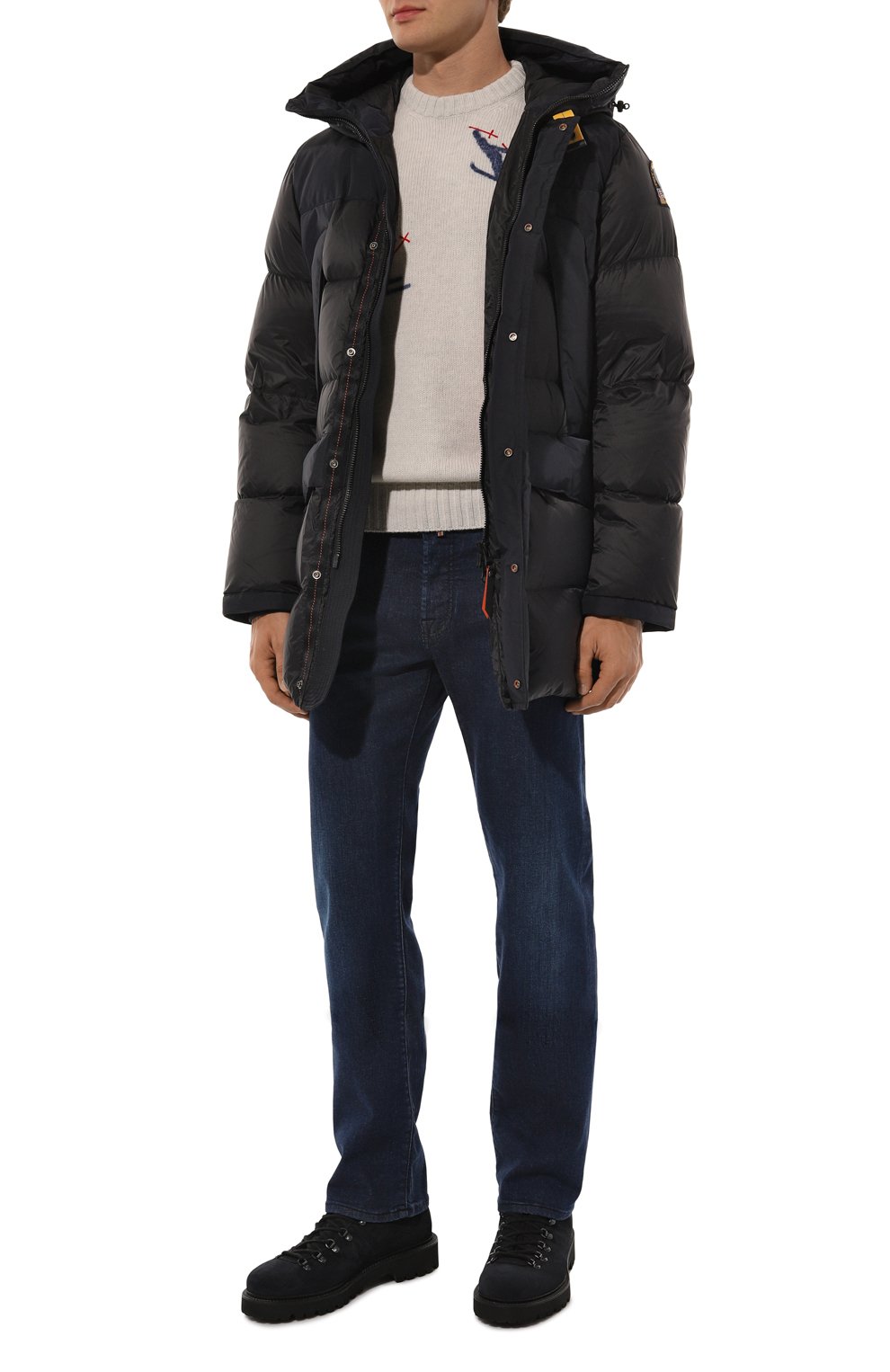 Замшевые ботинки s.moritz MILLE 885, арт. SM0RITZ G0RAIN DEEP NAVY/FUR, фото 2