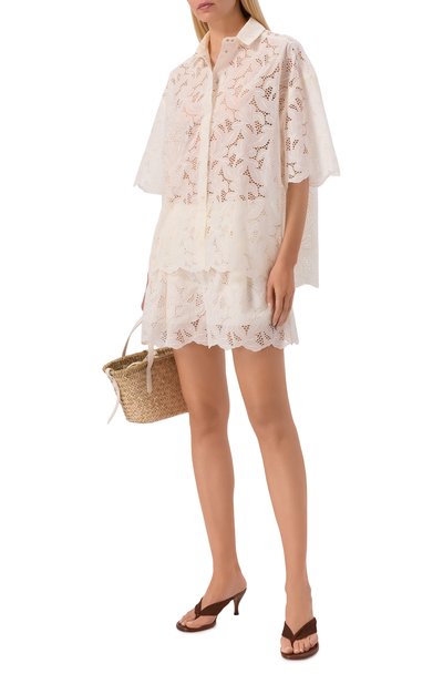 Хлопковая рубашка VIKA GAZINSKAYA, арт. SS26-12247, фото 2