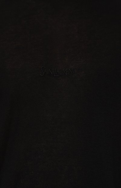 Хлопковая футболка SAINT LAURENT, арт. 749102/Y37IL, фото 5
