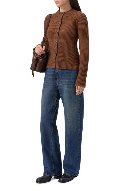 Кожаные ботильоны Avenue 80 Sergio Rossi B11890/MFL352 Чёрный  B11890/MFL352 Фото 3