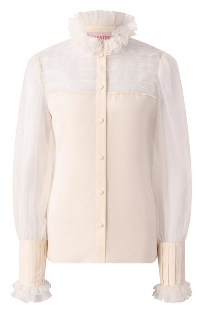 Женская шелковая блузка VALENTINO, арт. 6B3AB740924